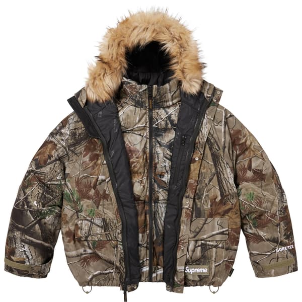 Supreme 2-in-1 GORE-TEX Parka + Reversible 700-Fill Down Liner Jacket - Realtree® AP Camo (front)
