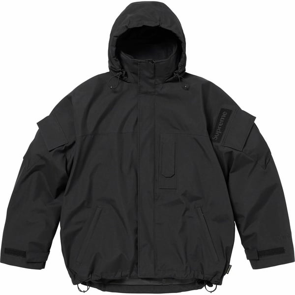Supreme 2-in-1 GORE-TEX Polartec Liner Jacket - Black (front)