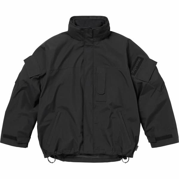 Supreme 2-in-1 GORE-TEX Polartec Liner Jacket - Black (front)