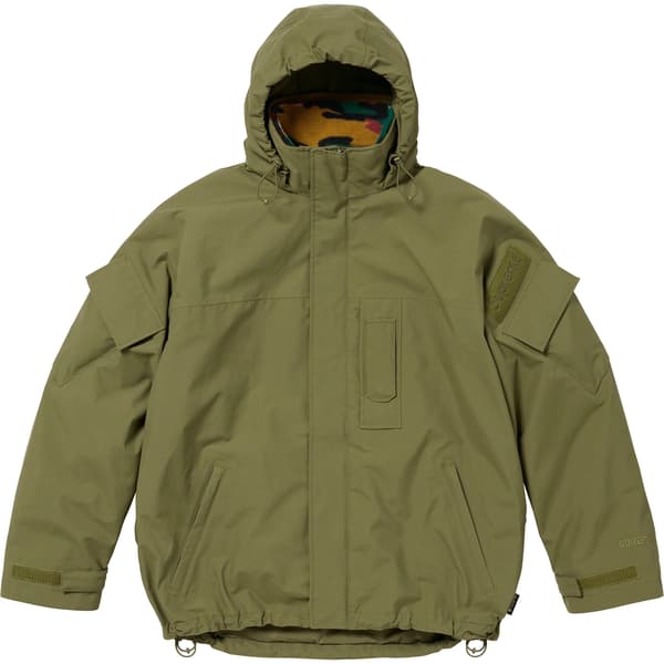 Supreme 2-in-1 GORE-TEX Polartec Liner Jacket - Olive (front)