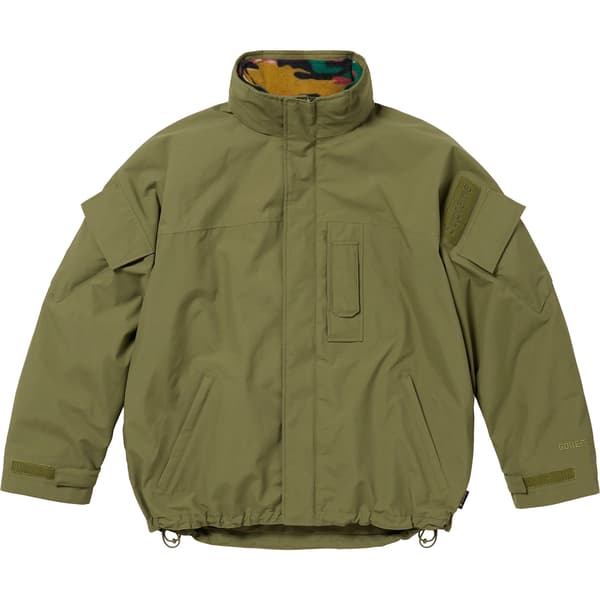 Supreme 2-in-1 GORE-TEX Polartec Liner Jacket - Olive (front)