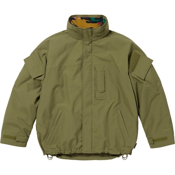 Supreme 2-in-1 GORE-TEX Polartec Liner Jacket - Olive (front)