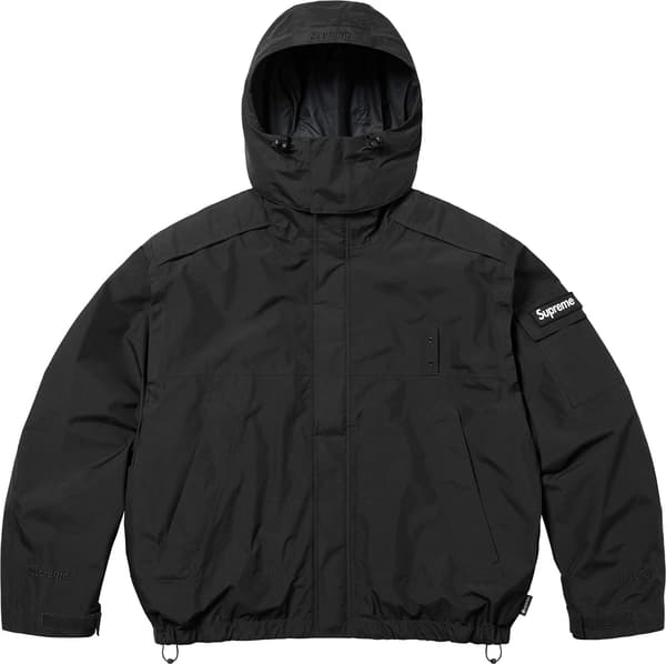Supreme 2-in-1 GORE-TEX Shell + Quilted Liner Vest - Black (front)