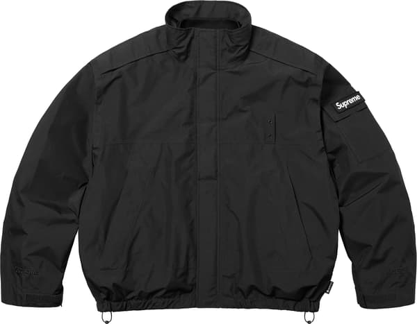 Supreme 2-in-1 GORE-TEX Shell + Quilted Liner Vest - Black (front)