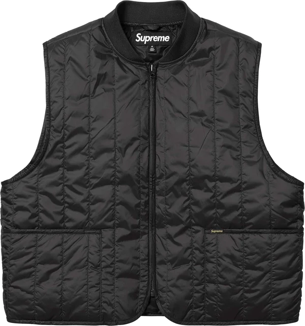 Supreme 2-in-1 GORE-TEX Shell + Quilted Liner Vest - Black (front)