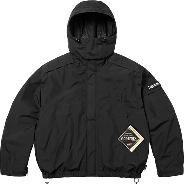 Supreme 2-in-1 GORE-TEX Shell + Quilted Liner Vest - Black (front)