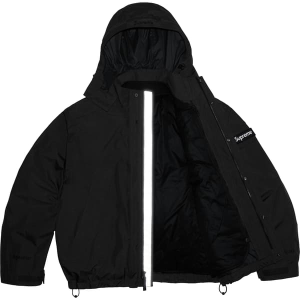 Supreme 2-in-1 GORE-TEX Shell + Quilted Liner Vest - Black (front)