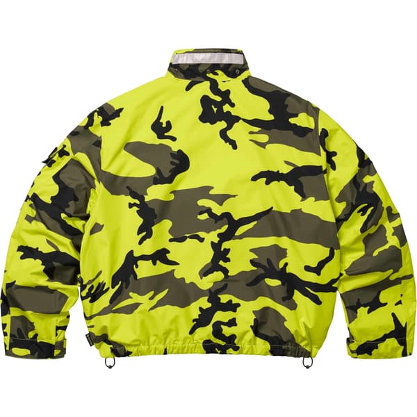 Supreme 2-in-1 GORE-TEX Shell + Quilted Liner Vest - Fluorescent Camo (front)