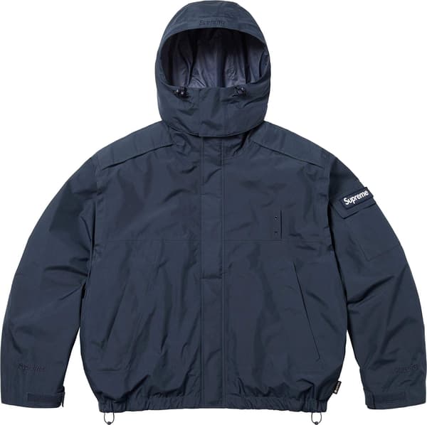 Supreme 2-in-1 GORE-TEX Shell + Quilted Liner Vest - Navy (front)