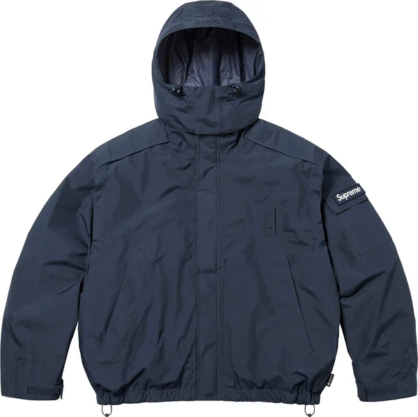 Supreme 2-in-1 GORE-TEX Shell + Quilted Liner Vest - Navy (front)