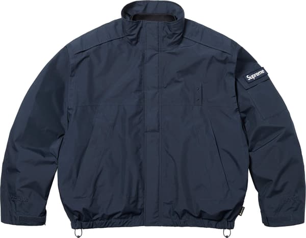 Supreme 2-in-1 GORE-TEX Shell + Quilted Liner Vest - Navy (front)