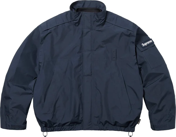 Supreme 2-in-1 GORE-TEX Shell + Quilted Liner Vest - Navy (front)