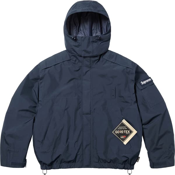 Supreme 2-in-1 GORE-TEX Shell + Quilted Liner Vest - Navy (front)