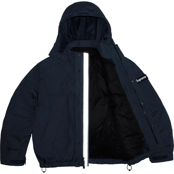 Supreme 2-in-1 GORE-TEX Shell + Quilted Liner Vest - Navy (front)