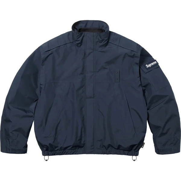 Supreme 2-in-1 GORE-TEX Shell + Quilted Liner Vest - Navy (front)