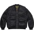 Supreme 2-in-1 MA-1 + Vest - Black (front)