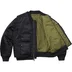 Supreme 2-in-1 MA-1 + Vest - Black (front)
