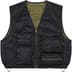Supreme 2-in-1 MA-1 + Vest - Black (front)