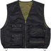 Supreme 2-in-1 MA-1 + Vest - Black (front)