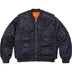 Supreme 2-in-1 MA-1 + Vest - Navy (front)