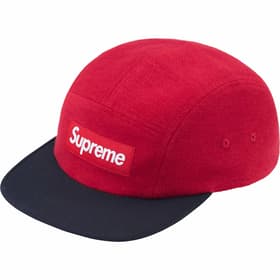 Supreme 2-Tone Camp Cap Red