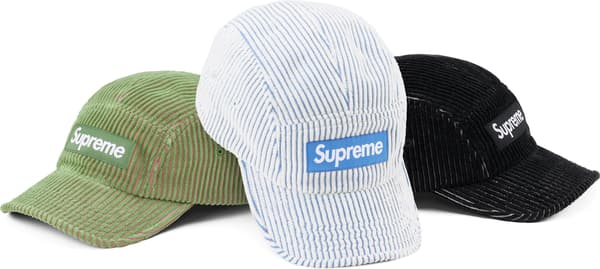 Supreme 2-Tone Corduroy Camp Cap - Product Image