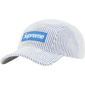 Supreme 2-Tone Corduroy Camp Cap