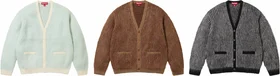 Supreme 2-Tone Mohair Cardigan