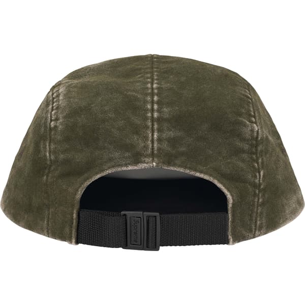 Supreme 2-Tone Moleskin Camp Cap - Dark Olive (front)