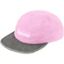 Supreme 2-Tone Moleskin Camp Cap - Light Pink (front)