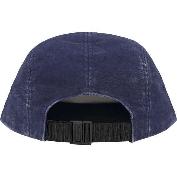 Supreme 2-Tone Moleskin Camp Cap - Navy (front)