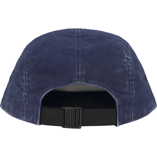 Supreme 2-Tone Moleskin Camp Cap - Navy (front)