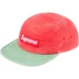 Supreme 2-Tone Moleskin Camp Cap - Red (front)