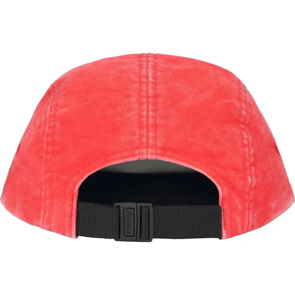Supreme 2-Tone Moleskin Camp Cap - Red (front)