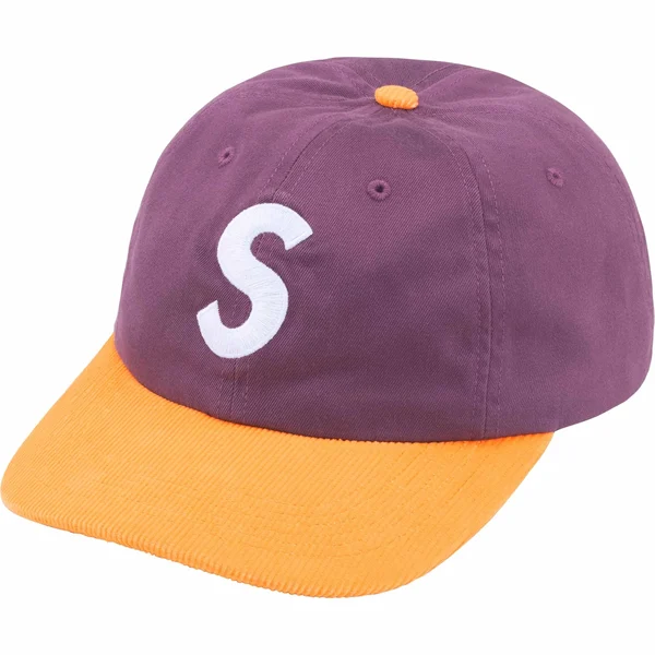 Supreme 2-Tone S Logo 6-Panel - Dusty Purple (front)