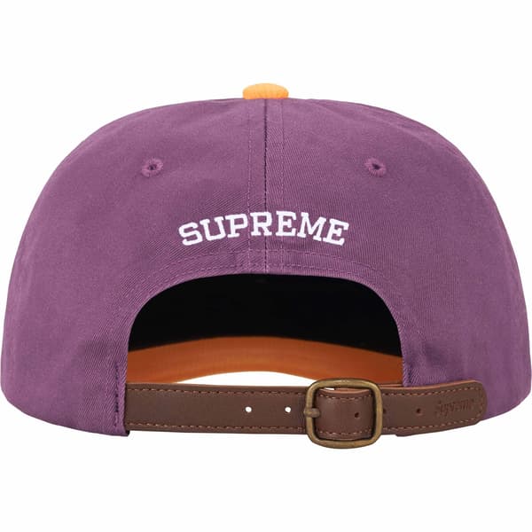 Supreme 2-Tone S Logo 6-Panel - Dusty Purple (front)