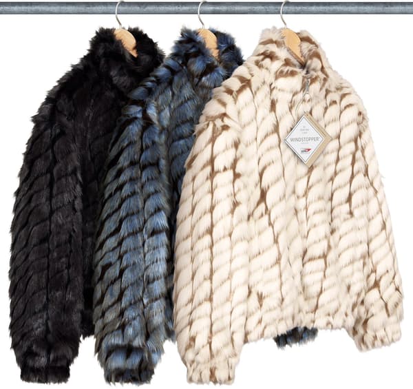 Supreme 2-Tone WINDSTOPPER Faux Fur Jacket - Product Image