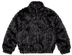 Supreme 2-Tone WINDSTOPPER Faux Fur Jacket - Black (front)