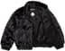 Supreme 2-Tone WINDSTOPPER Faux Fur Jacket - Black (front)