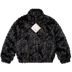 Supreme 2-Tone WINDSTOPPER Faux Fur Jacket - Black (front)