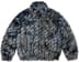 Supreme 2-Tone WINDSTOPPER Faux Fur Jacket - Blue (front)