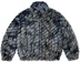 Supreme 2-Tone WINDSTOPPER Faux Fur Jacket - Blue (front)
