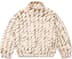 Supreme 2-Tone WINDSTOPPER Faux Fur Jacket - Tan (front)