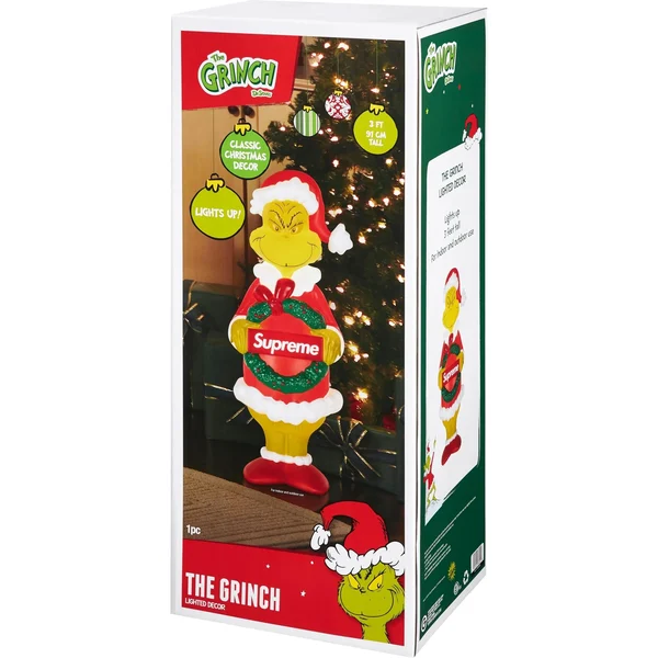 Supreme 3-Foot Grinch - Multicolor (front)