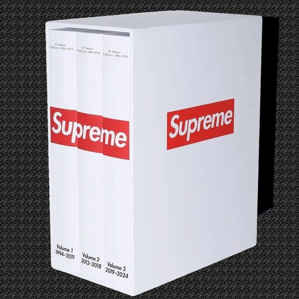 Supreme 30 Years: T-Shirts 1994-2024 Book (3-Volumes) - Product Image