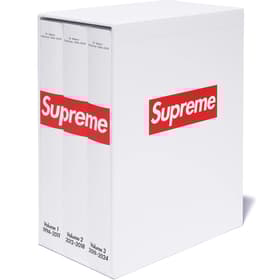 Supreme 30 Years: T-Shirts 1994-2024 Book (3-Volumes) White
