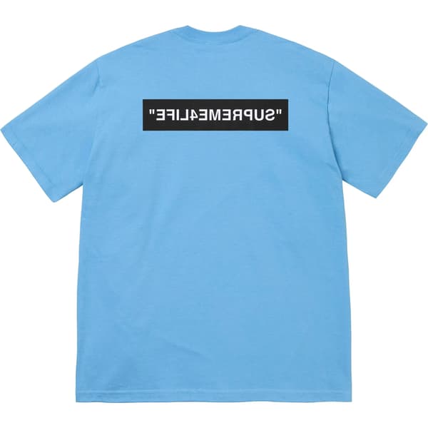 Supreme 4 Life Tee - Bright Blue (front)