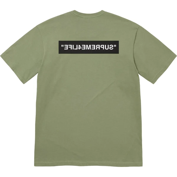 Supreme 4 Life Tee - Light Olive (front)