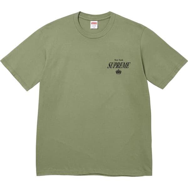Supreme 4 Life Tee - Light Olive (front)