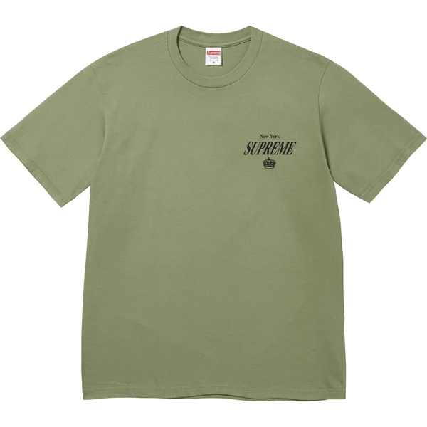 Supreme 4 Life Tee - Light Olive (front)